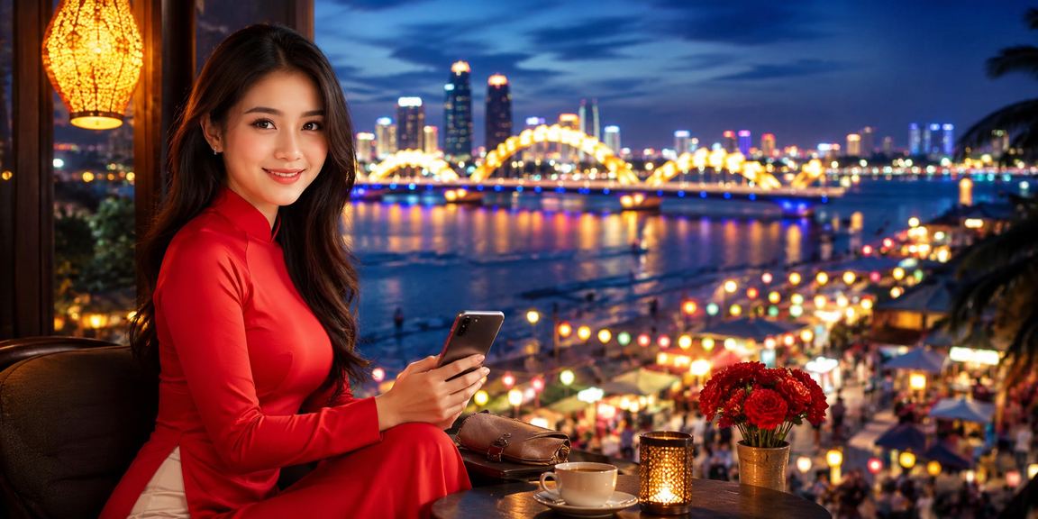 Người chơi sử dụng điện thoại di động tại Đà Nẵng để nạp tiền vào tài khoản 2008