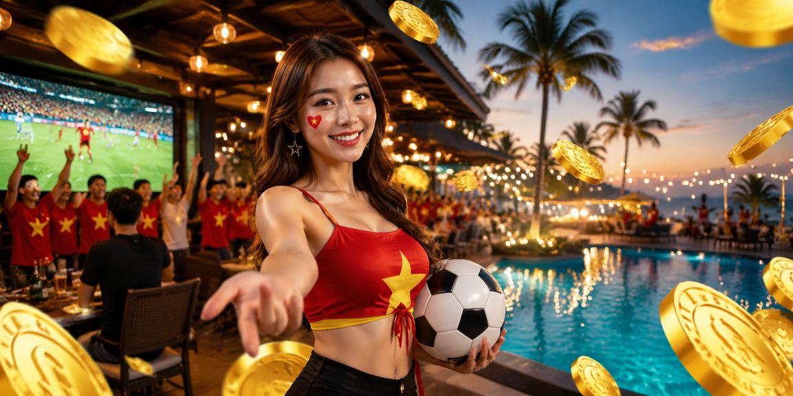 Người chơi cá cược bóng đá tại lễ hội Nha Trang